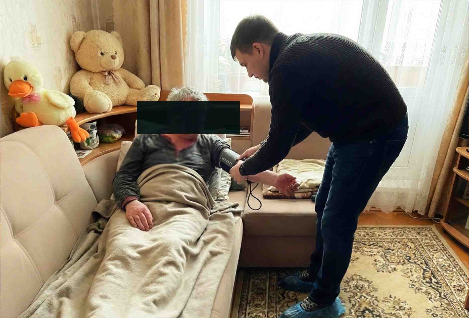 Процесс помощи на дому